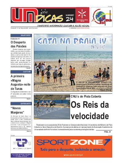 Capa do jornal UMDicas 24