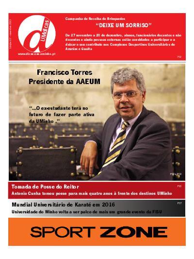 Capa do jornal UMDicas 117