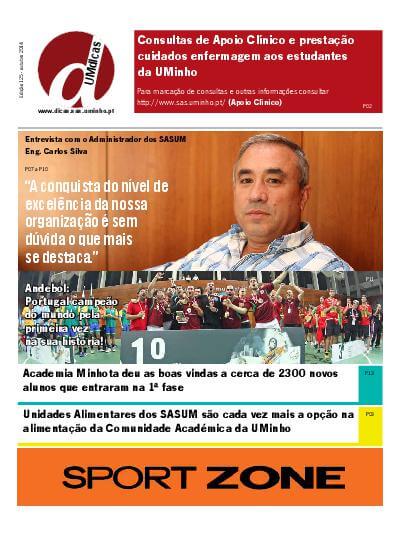 Capa do jornal UMDicas 125