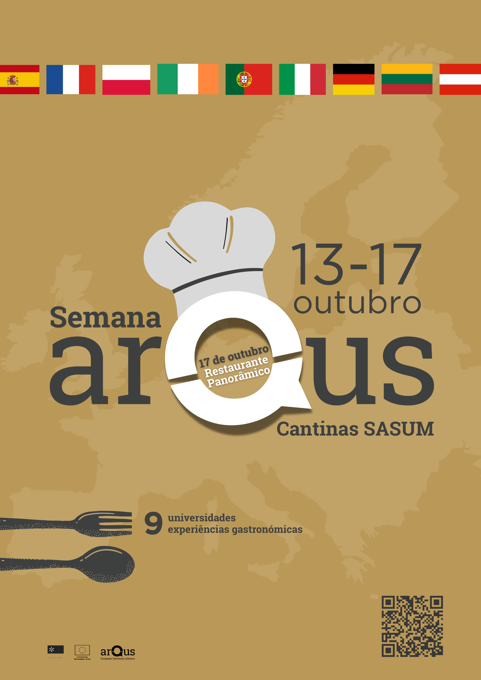 A imagem pode conter: toda, Arqus, Semana, Europa, a Europa, Gastronómica