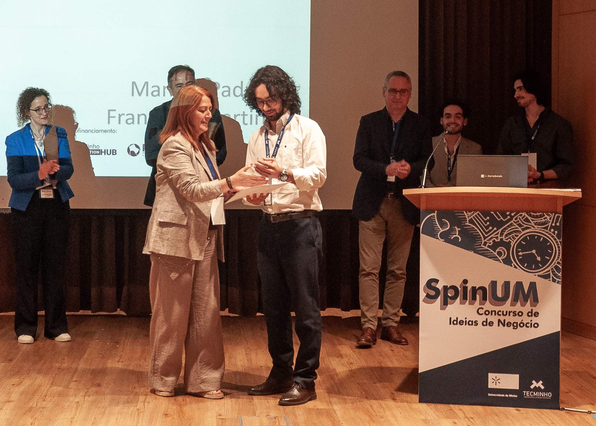 A imagem pode conter: Plataforma, ideias da UMinho, suporte contínuo em saúde mental vence concurso