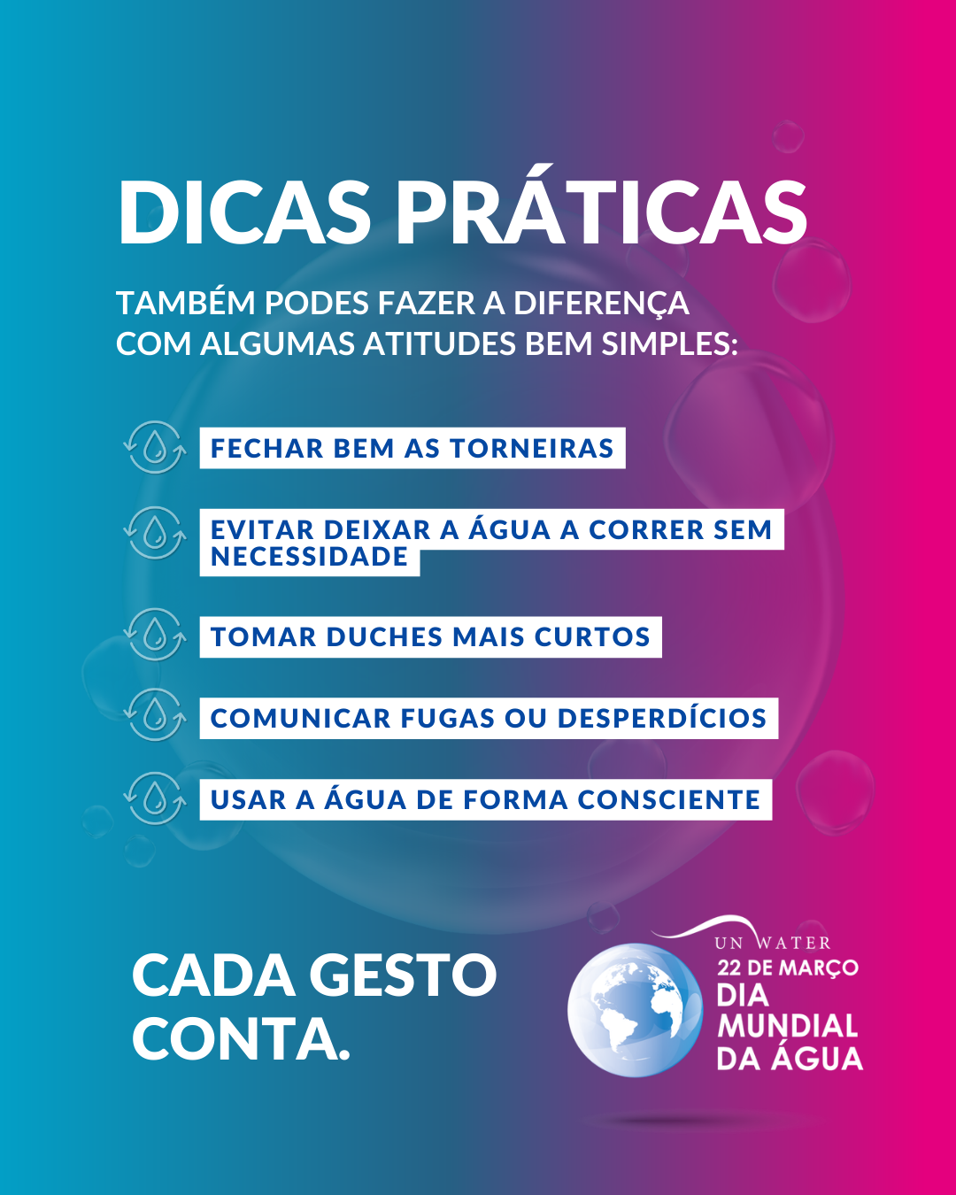 Dia Mundial da Água