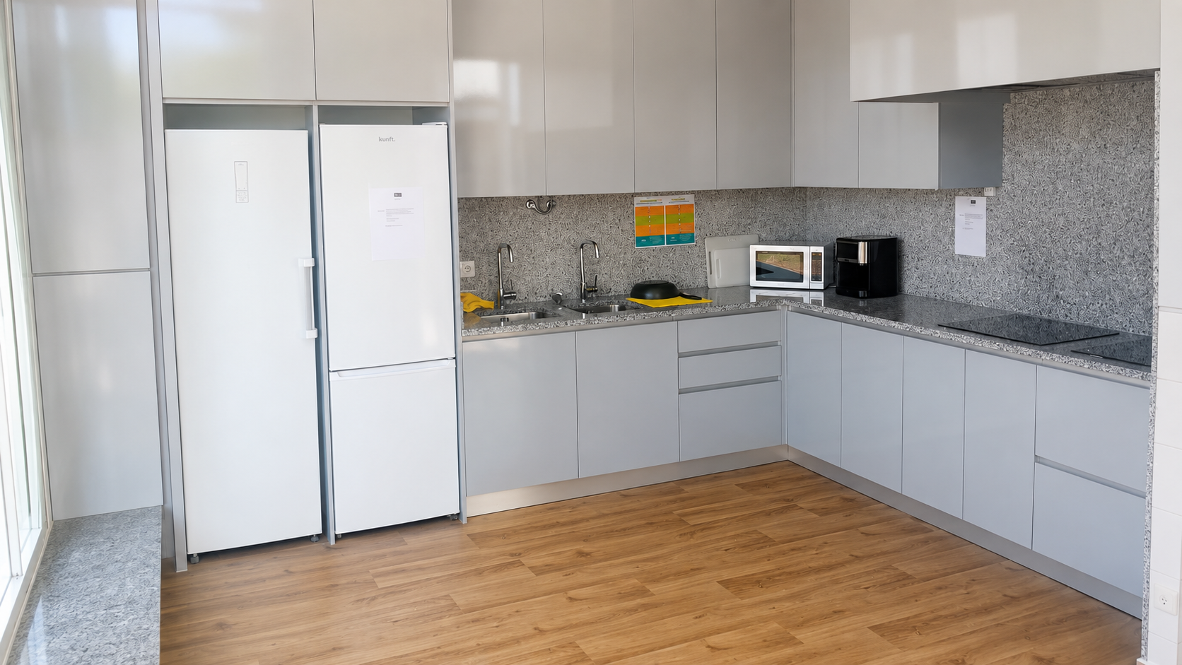 A imagem pode conter: Santa, Tecla, Residência, Requalificação da cozinha e da sala
