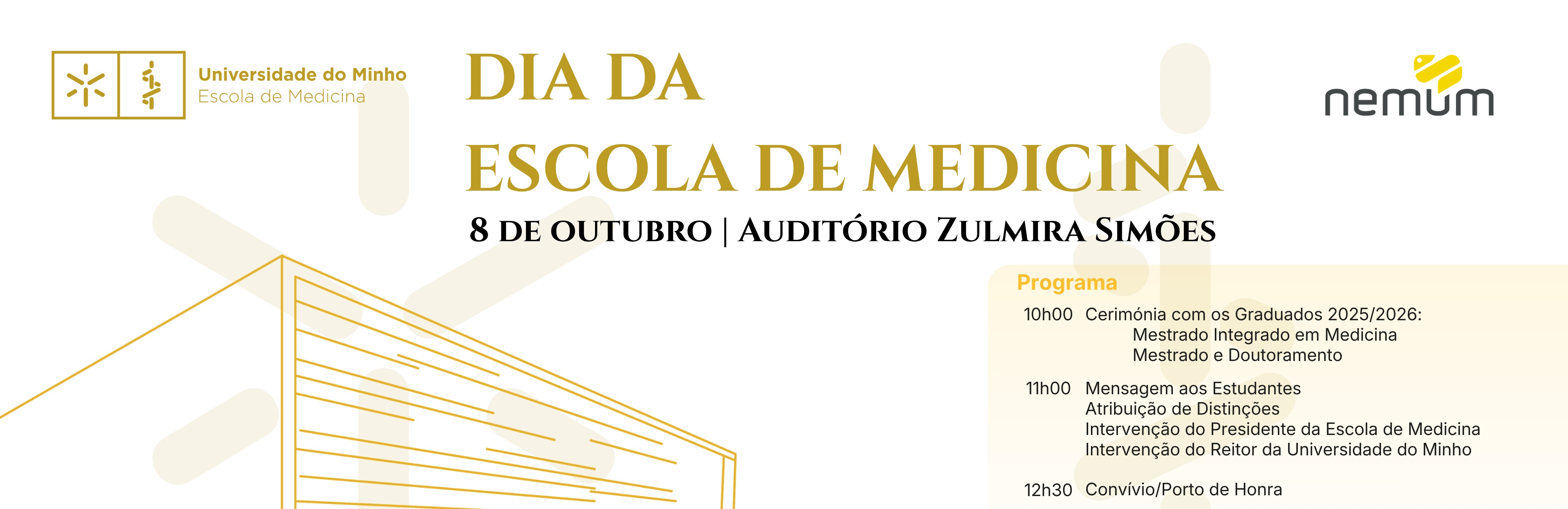 A imagem pode conter: Escola, Medicina, Medicina da UMinho comemora o 26.º aniversário