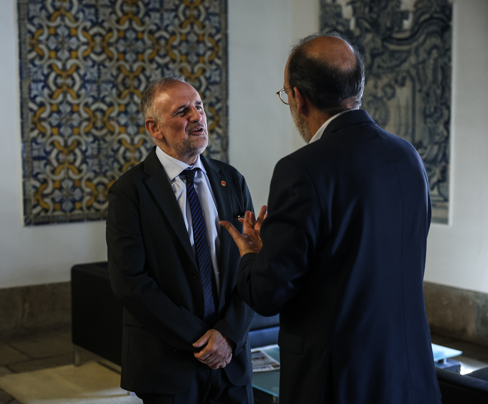 Imagem número 1 da galeria Visita do Reitor da Universidade das Ilhas Baleares