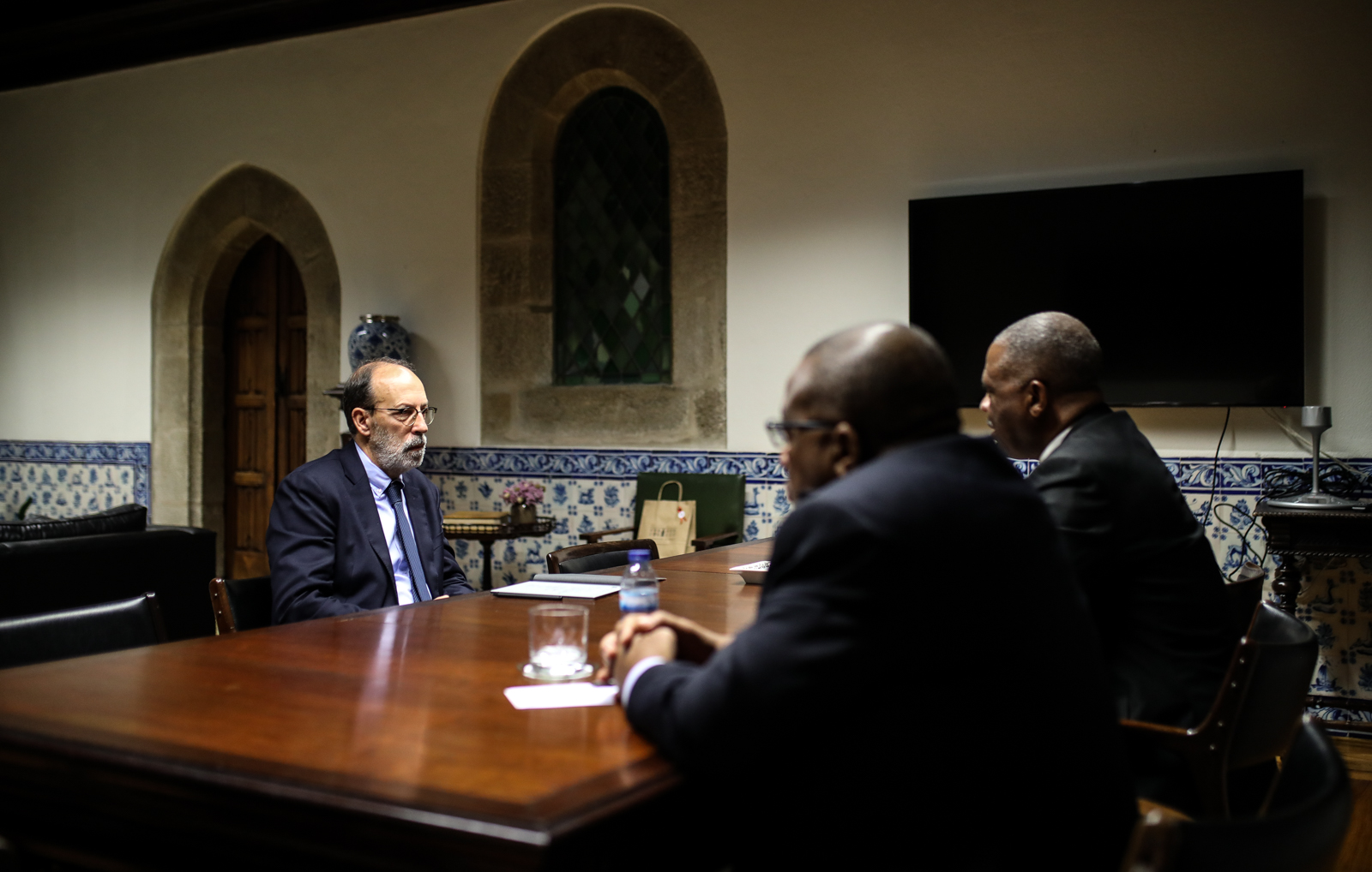 Imagem número 1 da galeria Reunião com o Diretor Geral do Instituto Superior Politécnico de Benguela