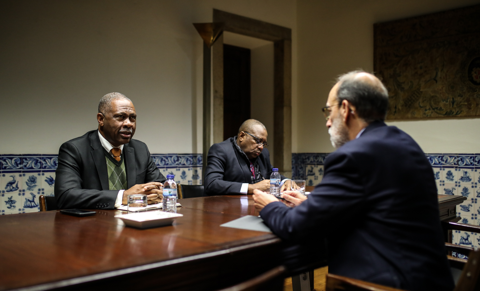 Imagem número 2 da galeria Reunião com o Diretor Geral do Instituto Superior Politécnico de Benguela