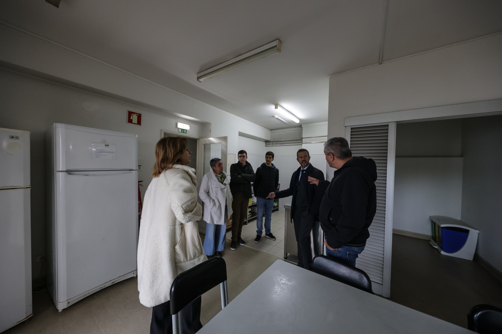 Imagem número 5 da galeria Reitor visita Residência de St Tecla