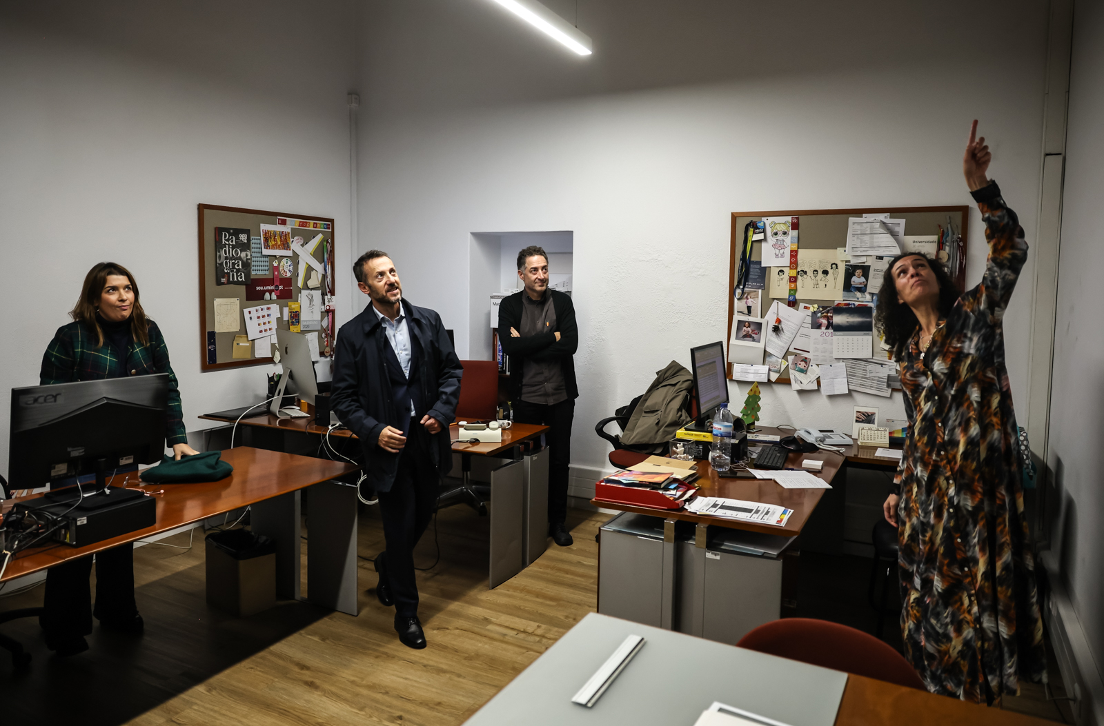 Imagem número 8 da galeria Reitor visita Pacinho e GCI