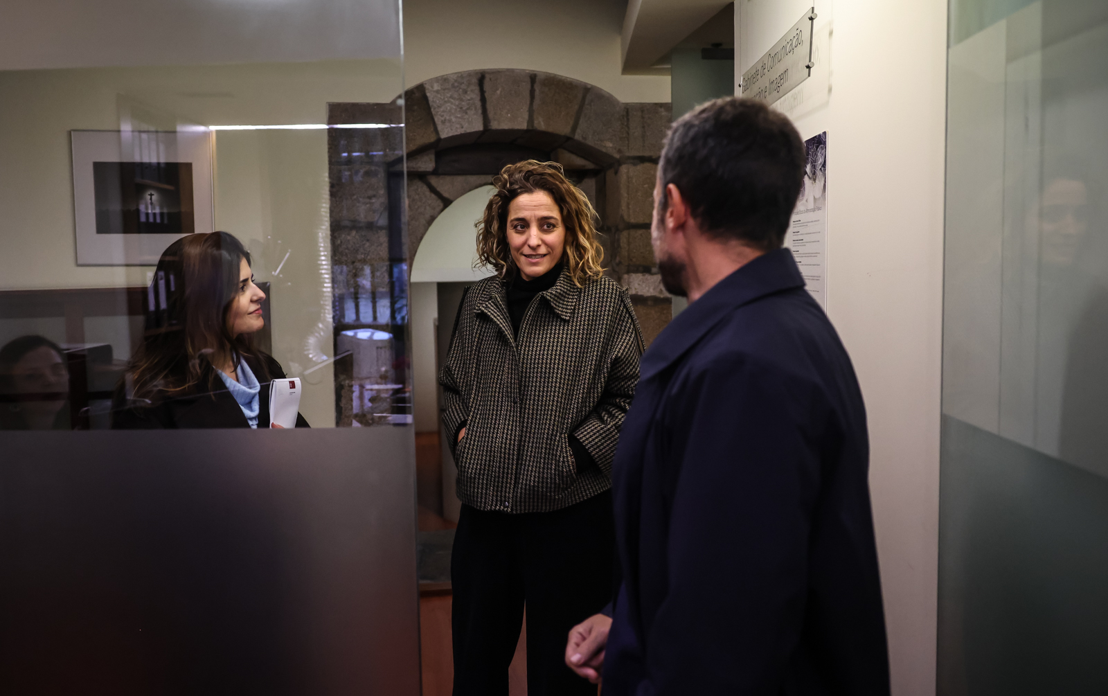 Imagem número 2 da galeria Reitor visita Pacinho e GCI