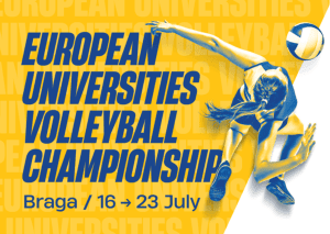 O Campeonato Europeu Universitário de Voleibol 2023 é no Minho 