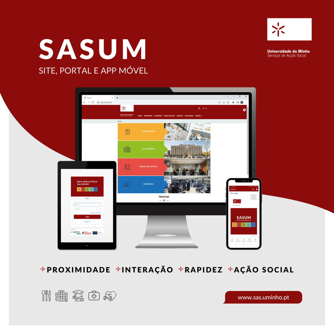 SASUM renovam site e alargam prestação de serviços digitais