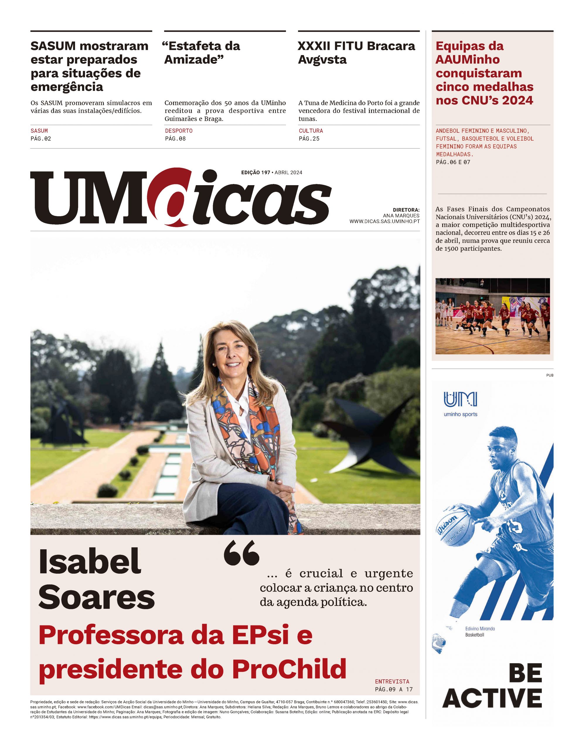 Capa do jornal UMDicas 197